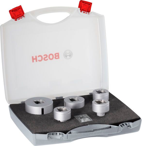 BOSCH PRO Ceramic dry X-Lock Bohrkronen-Set, 68x33, 51x33, 35x33, 25x33, 20 mm, 5-tlg.