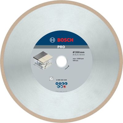 BOSCH PRO Ceramic Diamanttrennscheibe, 350 x 30/25,4 mm