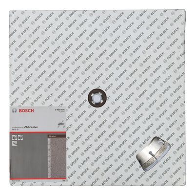 BOSCH Diamanttrennscheibe Standard for Abrasive, 450 x 25,40 x 3,6 x 10 mm