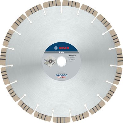 BOSCH PRO Concrete Diamanttrennscheibe, 300 x 22,23 mm