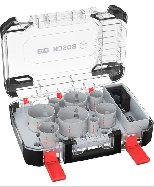 BOSCH PRO Multi Material PC Plus Lochsägen-Set, 25-86 mm, 11-tlg.