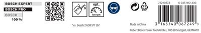 BOSCH PRO Metal HSS-G Spiralbohrer, 12 x 134 x 205 mm, 5-teilig