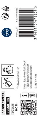 BOSCH PRO Metal HSS-G Spiralbohrer, 16 x 120 x 178 mm, 4-teilig