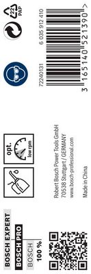 BOSCH PRO Stainless Steel HSS-Co Spiralbohrer, 12,5 x 101 x 151 mm, 5-teilig