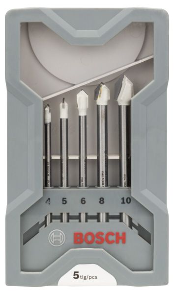 BOSCH 5-tlg. CYL-9 Ceramic Fliesenbohrer-Set, 4–10 mm