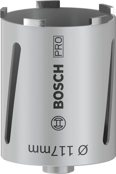 BOSCH PRO Trockenbohrkrone, 117 x 150 mm, G 1/2 Zoll