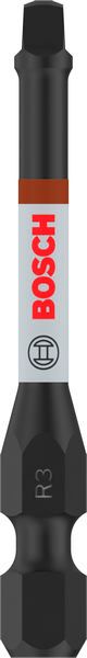 BOSCH PRO Robertson Impact Bit, R3, 55 mm, 2-tlg.