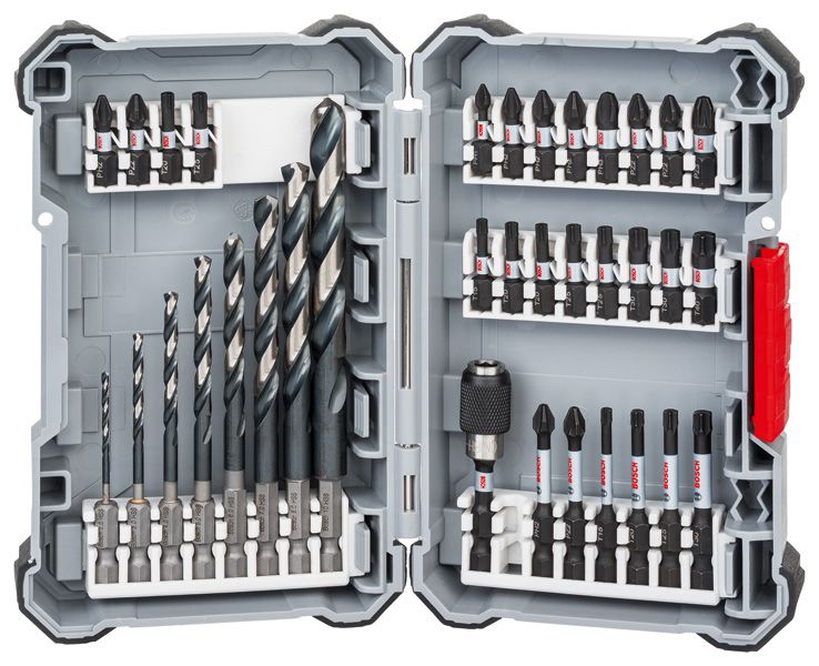 BOSCH 35-tlg. Impact Control HSS-Bohrer- und Schrauberbit-Set