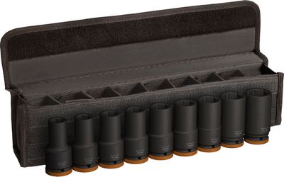 BOSCH PRO Impact Steckschlüsselsatz Set, 3/4", tief, 9-teilig