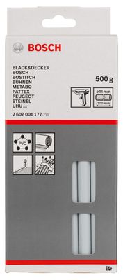 BOSCH Schmelzkleber, 11 x 200 mm, 500 g, grau