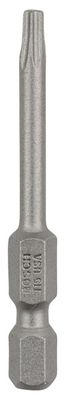 BOSCH Schrauberbit Extra-Hart T15, 49 mm, 25er-Pack