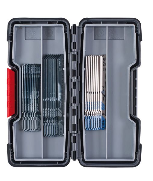 BOSCH 30-teilig Stichsägeblatt-Set Wood and Metal