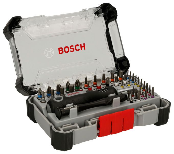 BOSCH Schraubendreher-Set mit Präzisions- und Standardbits, 42 -teilig