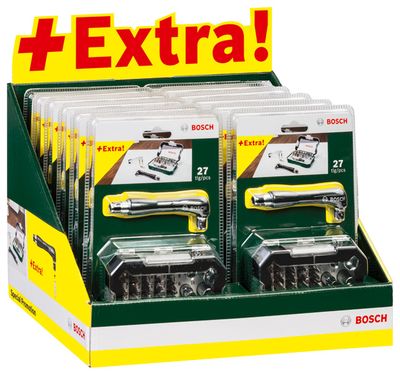BOSCH Promoline Schraubendreher Bit-Set 26-teilig