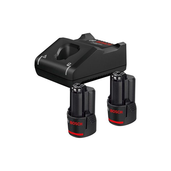 BOSCH Starter-Set 2 x GBA 12V 3.0Ah + GAL 12V-40
