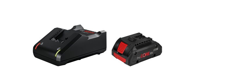 BOSCH Starter-Set 1 x ProCORE18V 4.0Ah + GAL 18V-40