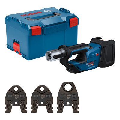 BOSCH Akku-Presswerkzeug GPT 18V-19, L-BOXX 238, Kit U