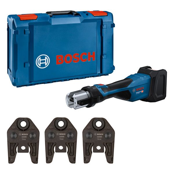 BOSCH Akku-Presswerkzeug GPT 18V-32, 1 x XL-BOXX, Kit TH