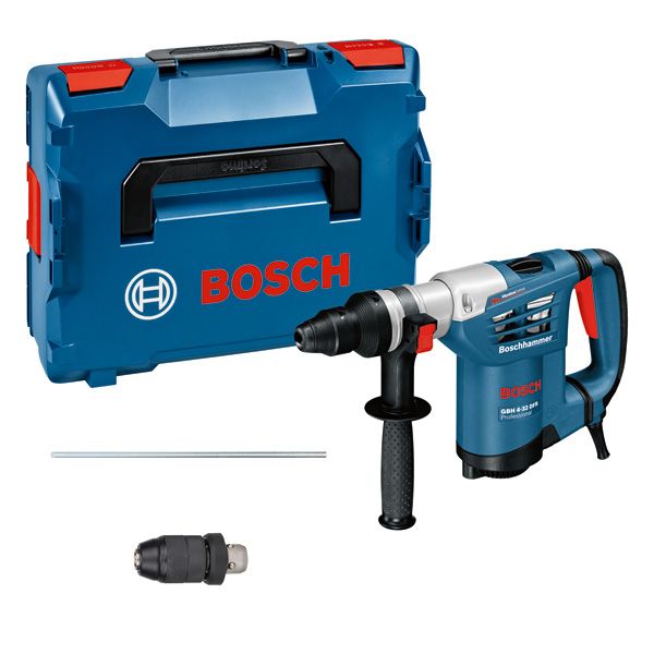 BOSCH Bohrhammer mit SDS plus GBH 4-32 DFR, L-BOXX, Schnellspannbohrfutter