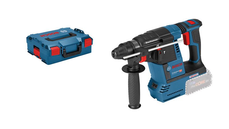 BOSCH Akku-Bohrhammer mit SDS plus GBH 18V-26, L-BOXX