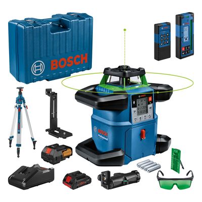 BOSCH Rotationslaser GRL 650 CHVG mit Baustativ BT 300 HD