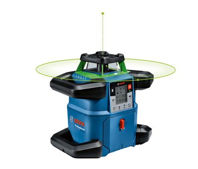 BOSCH Rotationslaser GRL 650 CHVG mit Baustativ BT 300 HD