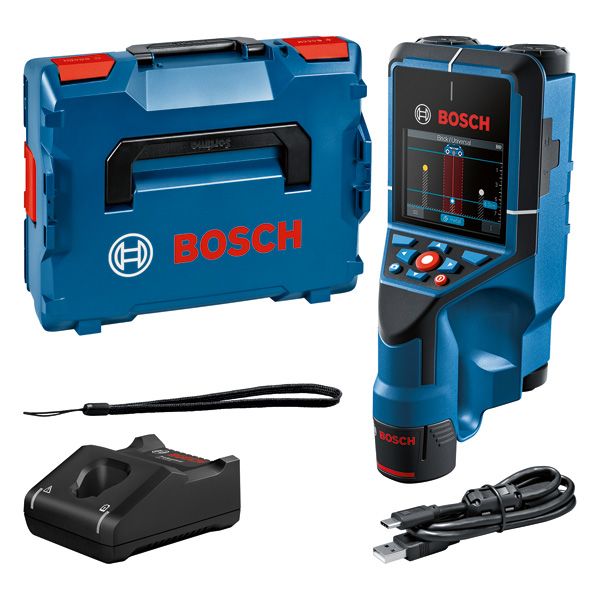 BOSCH Ortungsgerät Wallscanner D-tect 200 C mit 1x Akku GBA 12V 2.0Ah