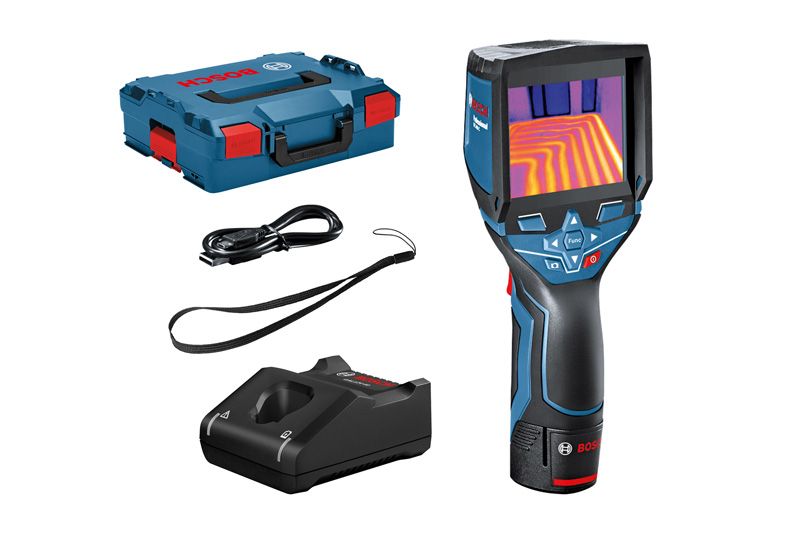 BOSCH Wärmebildkamera GTC 400 C, mit 1 x 1,5 Li-Ion Akku, L-BOXX