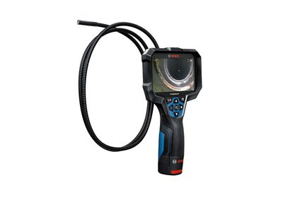 BOSCH Inspektionskamera GIC 12V-5-27 C, 4 x 1.5 V-LR6-Batterie, Akku-Adapter