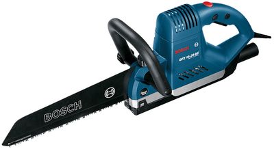 BOSCH Elektrofuchsschwanz GFZ 16-35 AC, 2x Sägebl. für Porenbet., 2x für Holz + Kunstst.