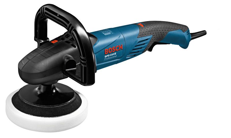 BOSCH Polierer GPO 14 CE,1400-Watt, 2,5 kg, mit Zusatzgriff und D-Griff