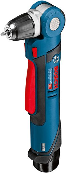 BOSCH Akku-Winkelbohrmaschine GWB 12V-10, mit 2 x 2.0 Ah Li-Ion Akku, L-BOXX