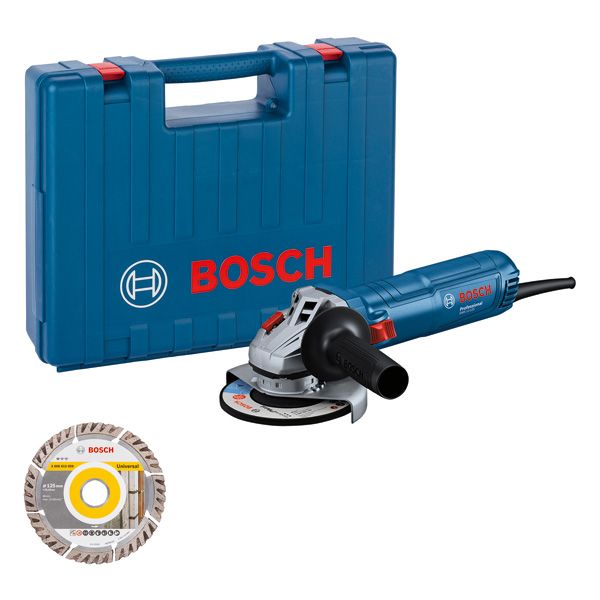 BOSCH Winkelschleifer GWS 12-125, Handwerkerkoffer