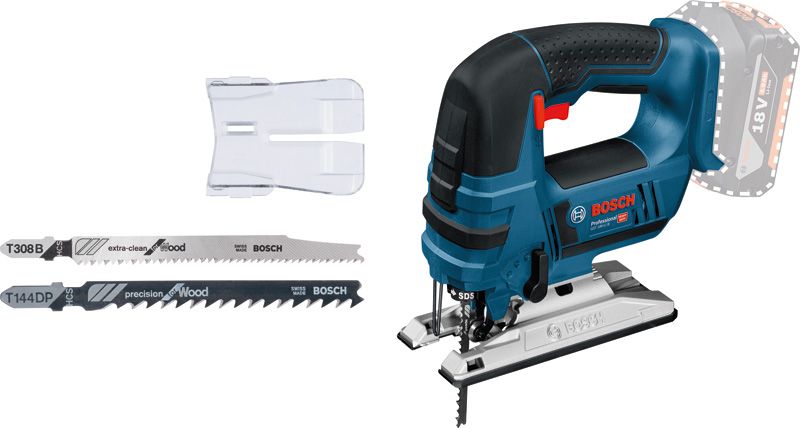 BOSCH Akku-Stichsäge GST 18V-LI B, mit Spanreißschutz