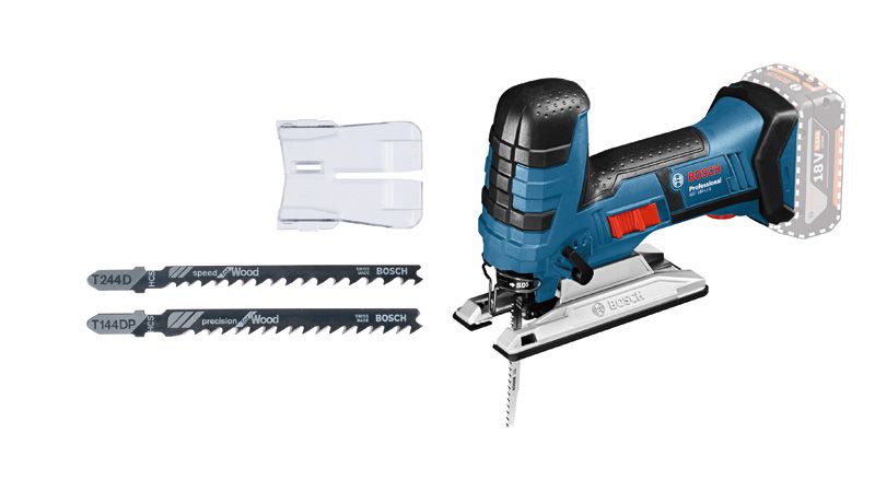 BOSCH Akku-Stichsäge GST 18V-LI S, mit Spanreißschutz