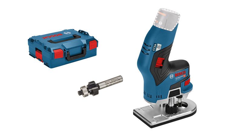 BOSCH Akku-Kantenfräse GKF 12V-8, L-BOXX