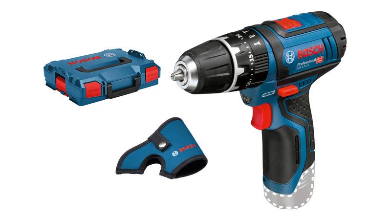 BOSCH Akku-Schlagbohrschrauber GSB 12V-15, L-BOXX