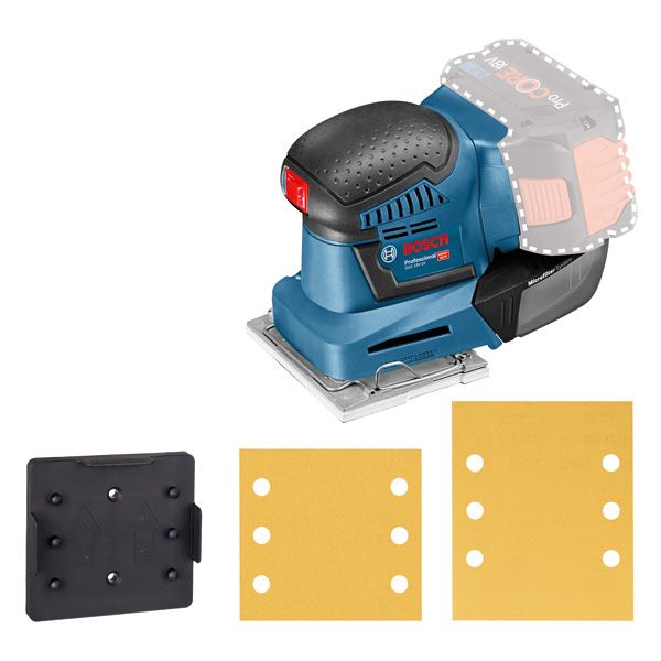 BOSCH Akku-Schwingschleifer GSS 18V-10