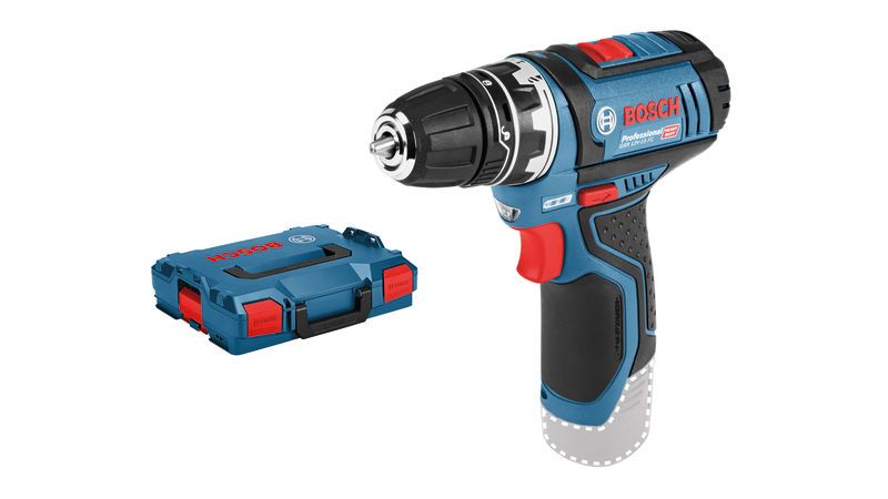 BOSCH Akku-Bohrschrauber GSR 12V-15 FC, 1 Aufsatz, L-BOXX