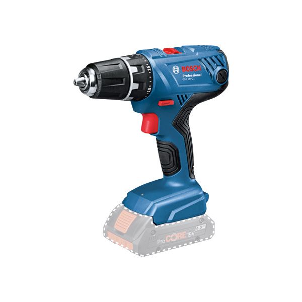 BOSCH Akku-Bohrschrauber GSR 18V-21
