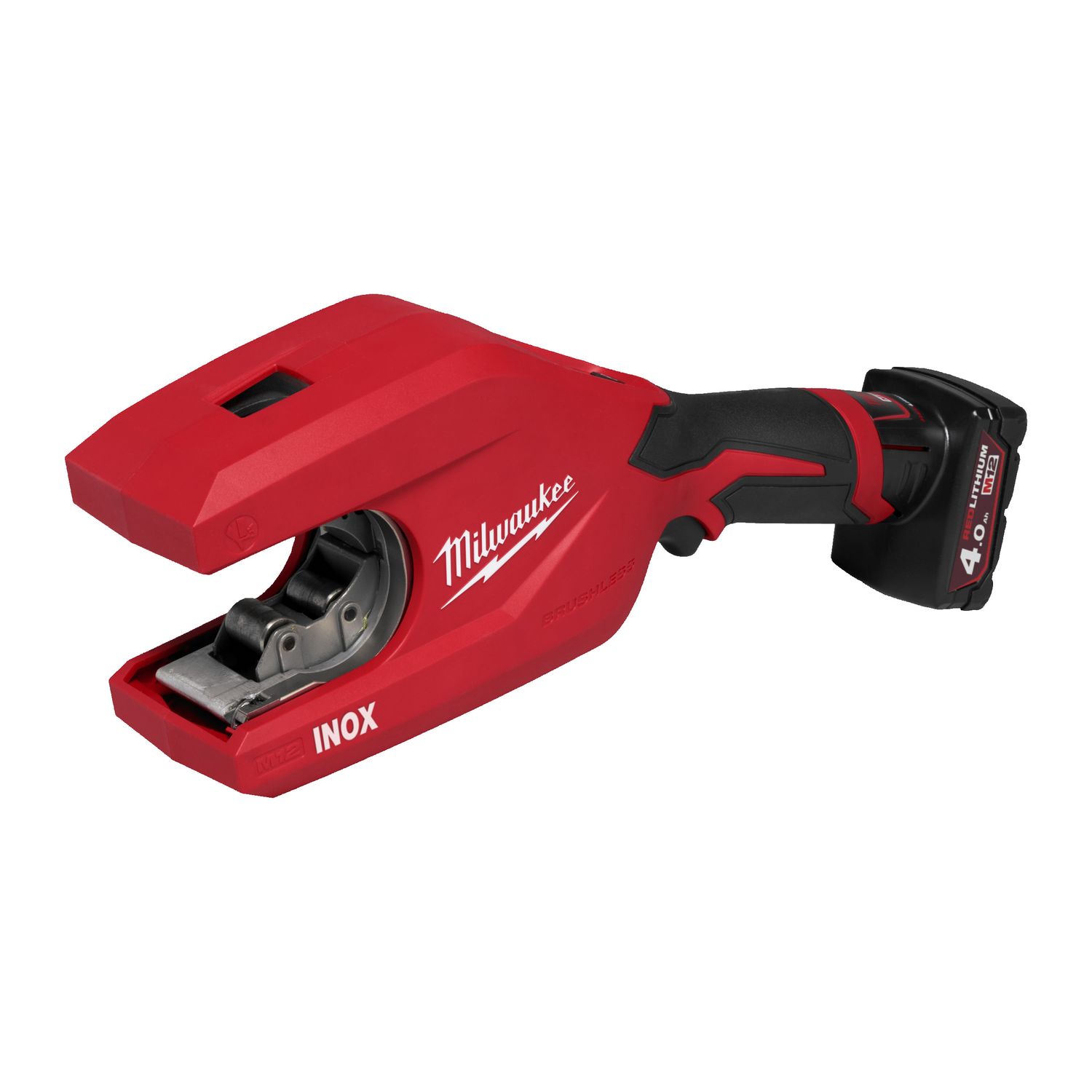 MILWAUKEE M12™ Akku-Edelstahl-Rohrabschneider XL M12PCSS54-402C