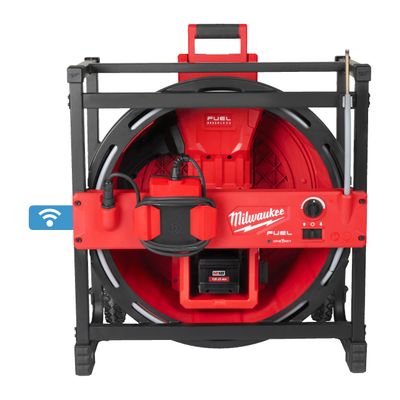 MILWAUKEE M18™ Hochgeschwindigkeits-Rohrreiniger mit flexibler Welle M18HSFSM-122