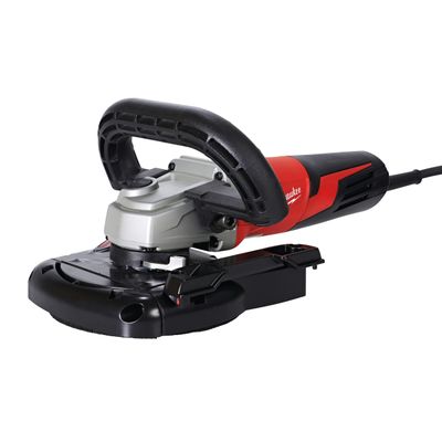 MILWAUKEE Winkelschleifer mit Absaughaube Schleifen AGV15-125XCDEG-SET