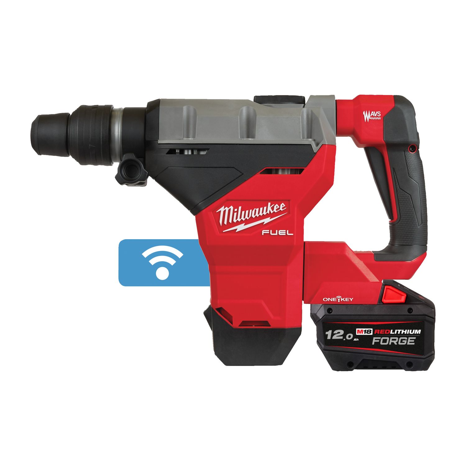 MILWAUKEE M18 FUEL™ONE-KEY™SDS-max Akku-Kombihammer 8 kg M18FHM-121C