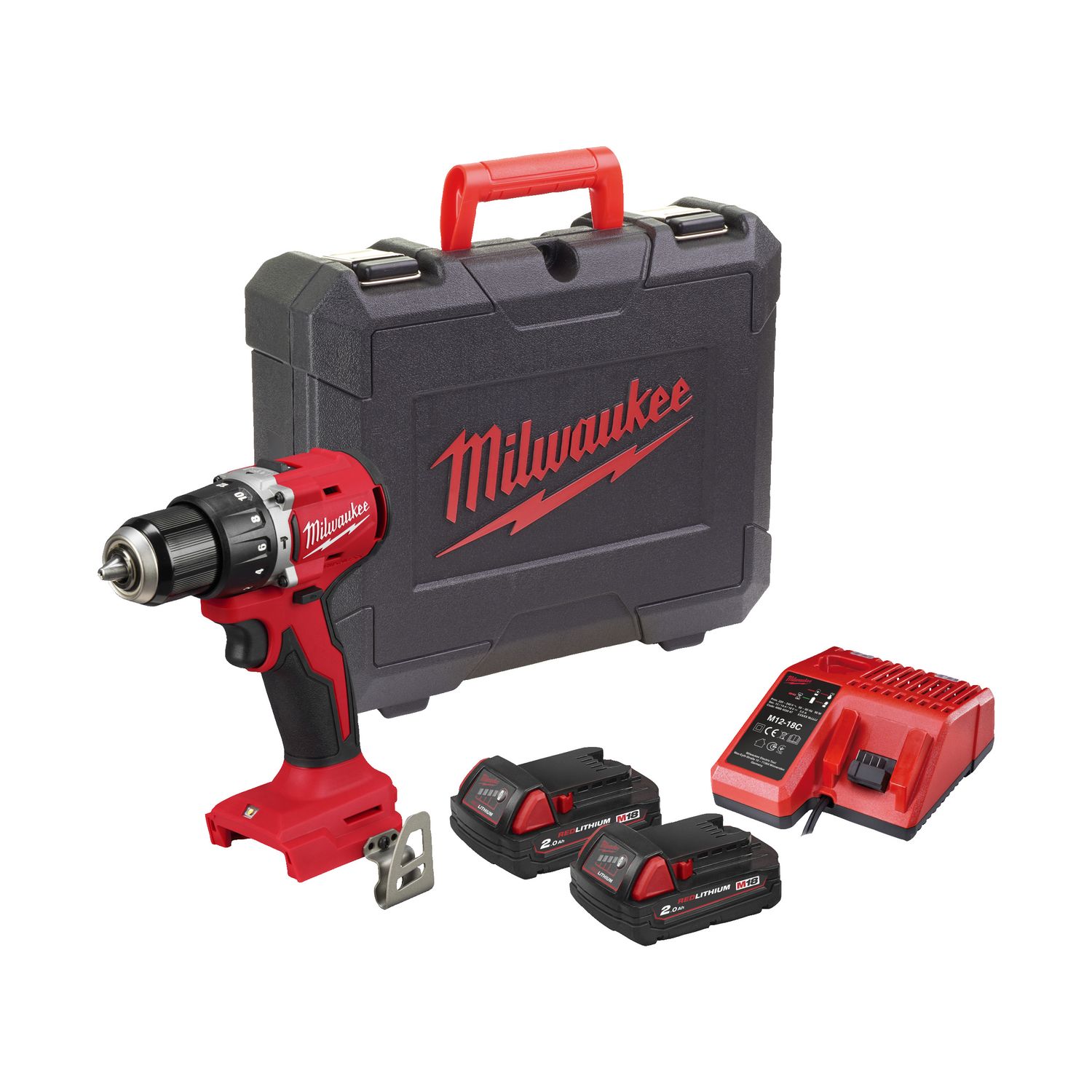 MILWAUKEE M18™ bürstenloser Akku-Schlagbohrschrauber M18BLPDRC-202C