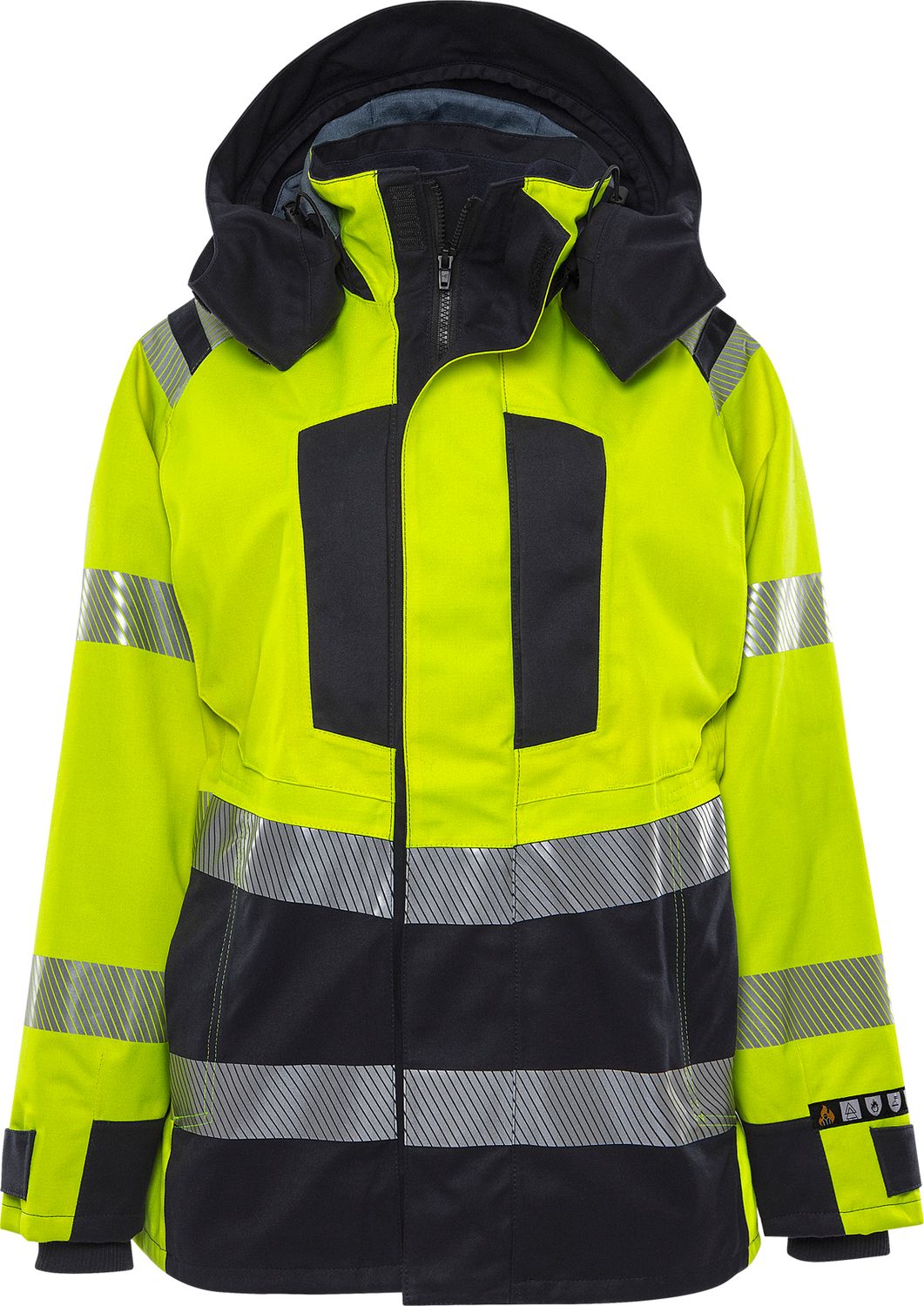 FRISTADS Flamestat Warnschutz Airtech® Shelljacke Damen KL. 3 4526 ATHR Größe M2M