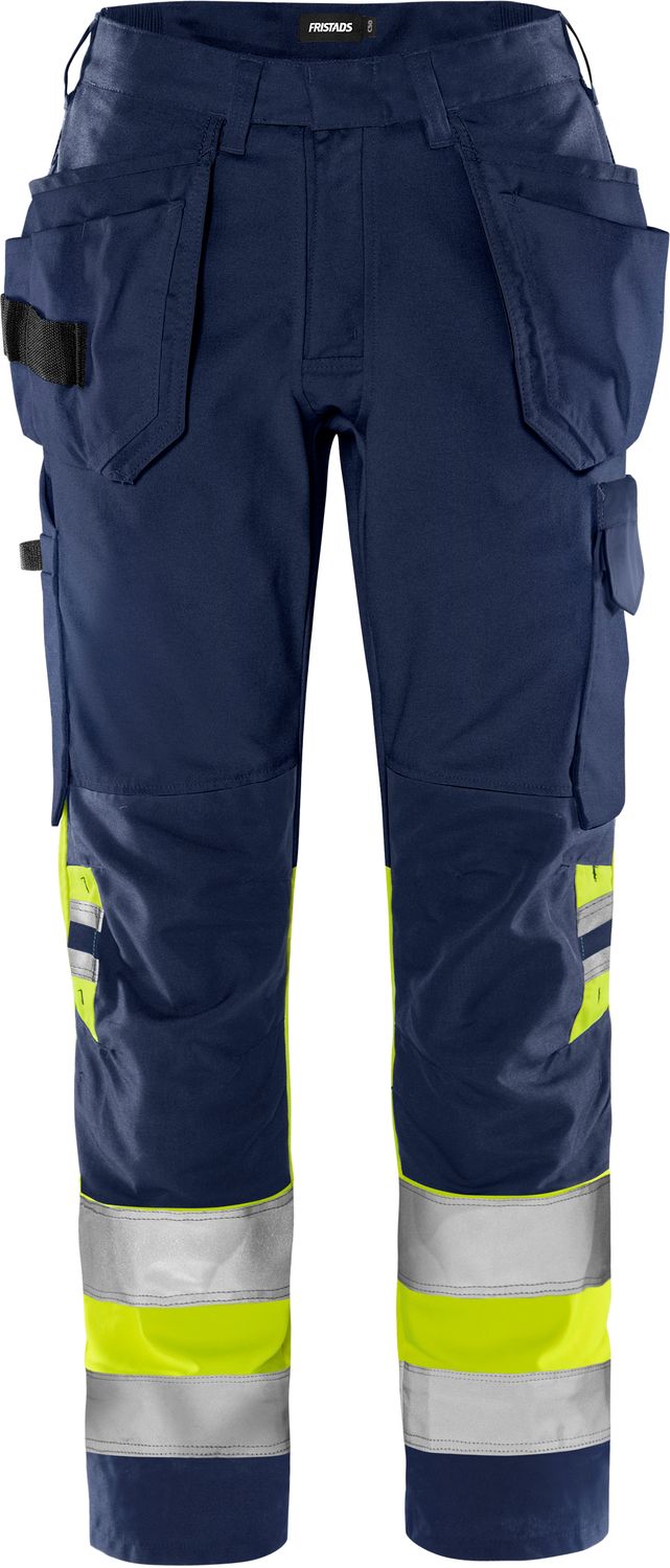 FRISTADS High Vis Handwerkerhose Damen Kl. 1 2670 GPLU Größe 38