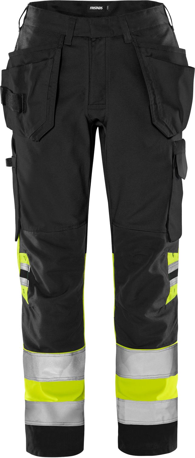 FRISTADS High Vis Handwerkerhose Damen Kl. 1 2670 GPLU Größe 34