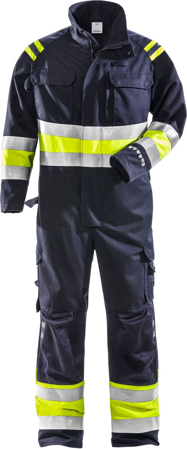FRISTADS Flamestat High Vis Overall Kl 1 8174 ATHS Größe XS