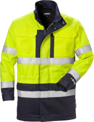 FRISTADS Flame High Vis Winterparka Kl. 3 4589 FLAM Größe S